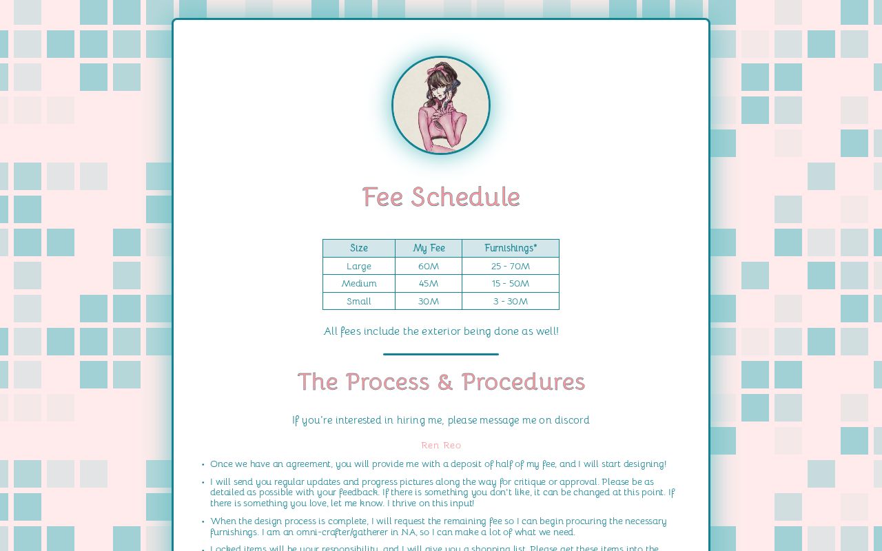 Fees and Procedure